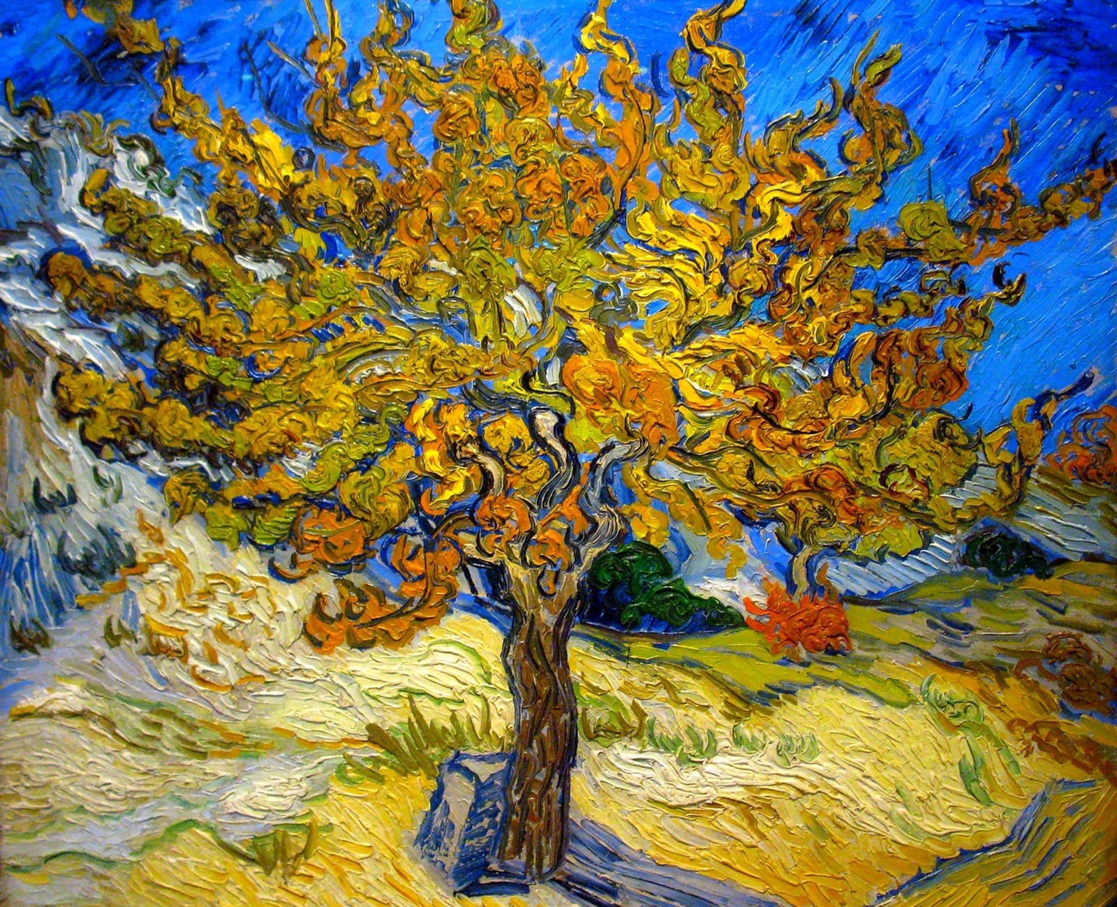 VINCENT VAN GOGH ARTIST OIL PAINTING CANVAS SIGNED.