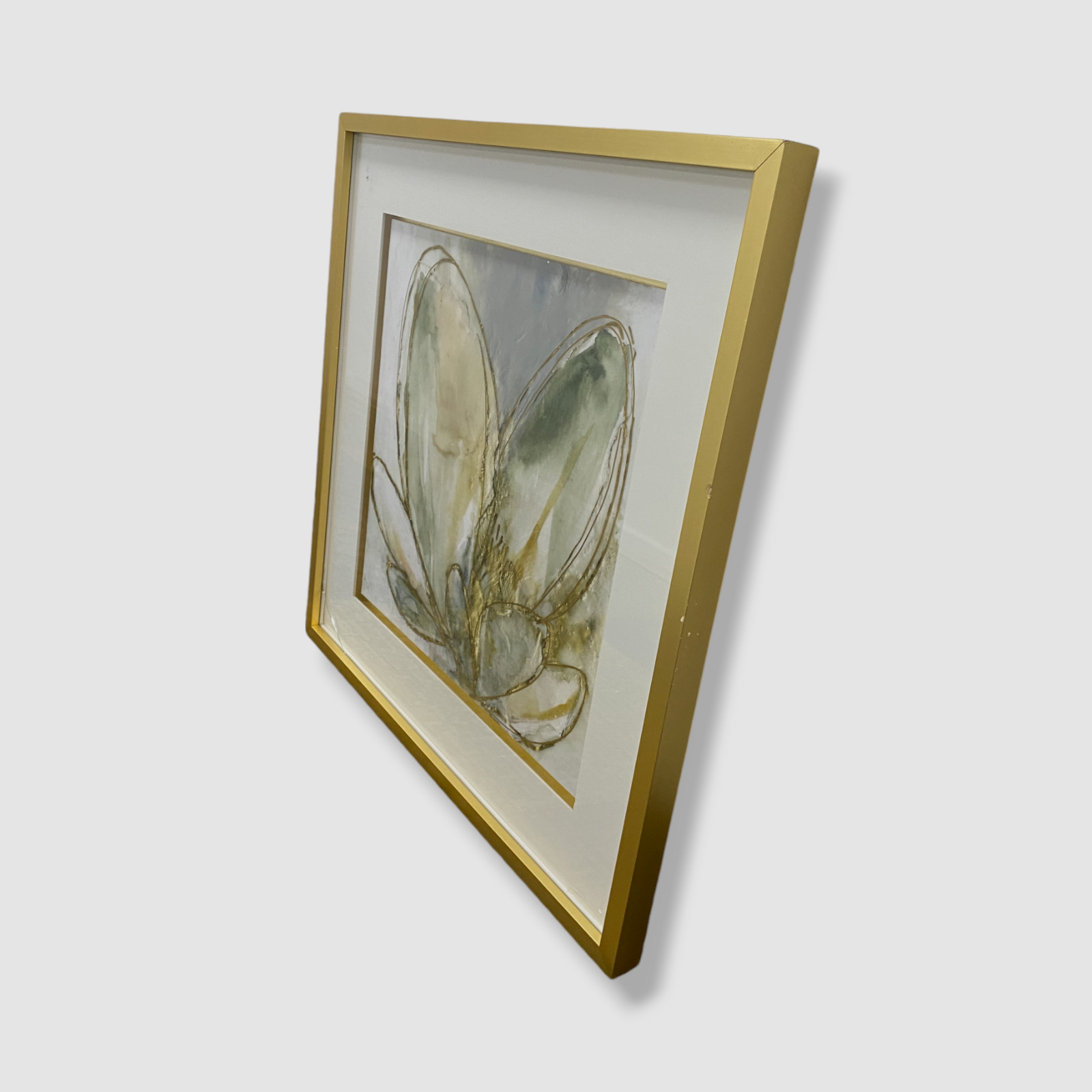 John-Richard Collection ‘Blooming Gold I» Giclee Art on Canvas