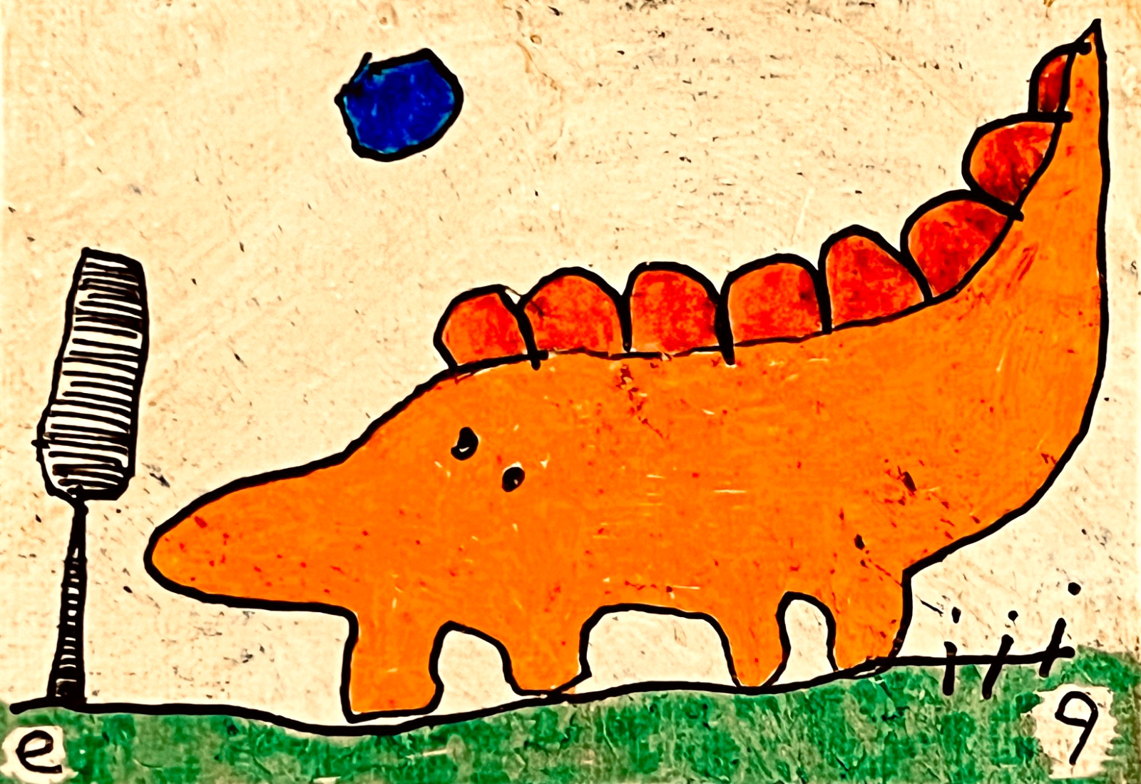 e9Art ACEO ‘he had the weight of a natural disaster and the judgment of an…’