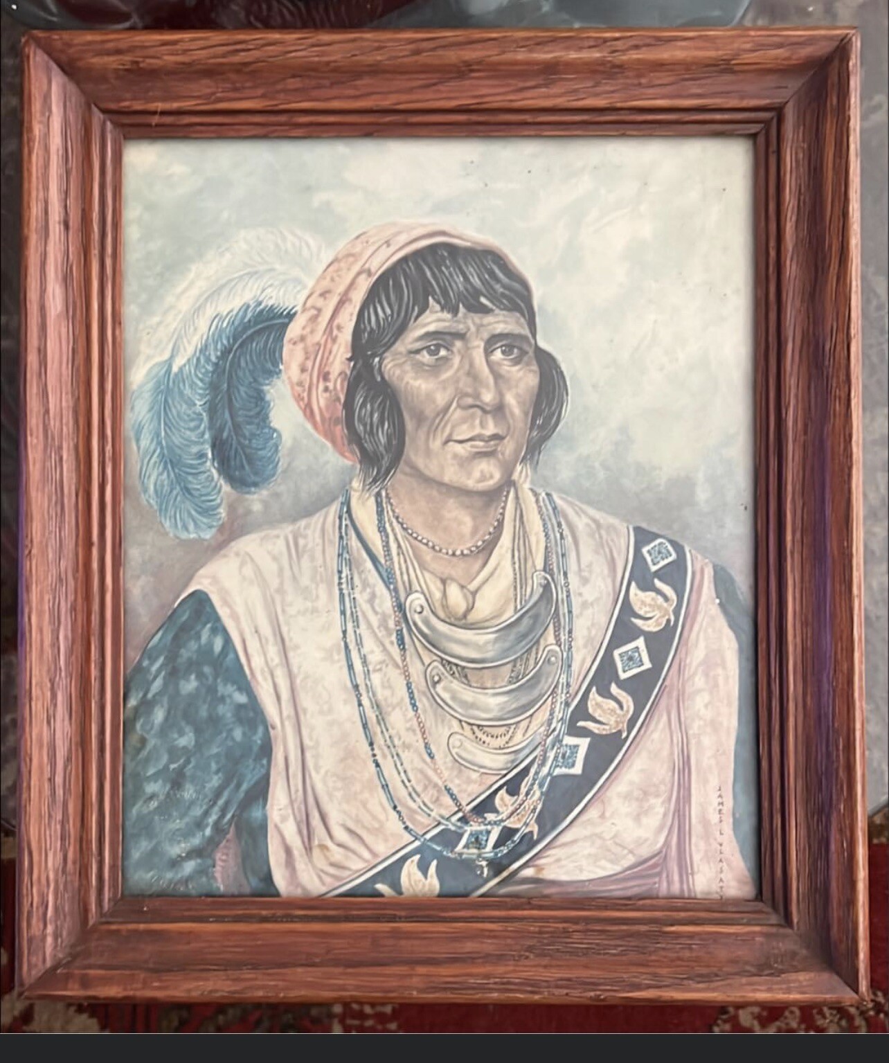 Osceola Seminole And Geronimo Of The Apache Work Of James L Vlastsaty (2)