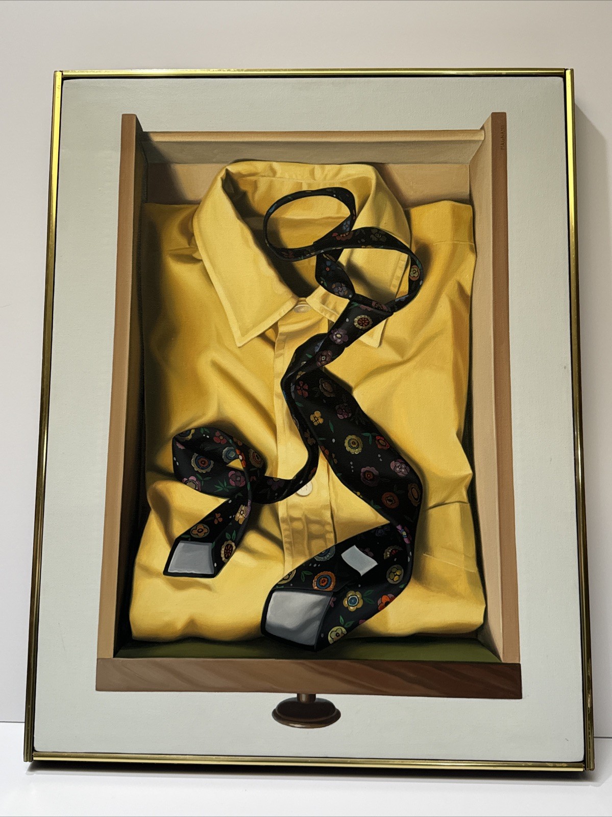 ALBERTO MAGNANI PAINTING REALISM VINTAGE LISTED STILL LIFE New York Realist Oil