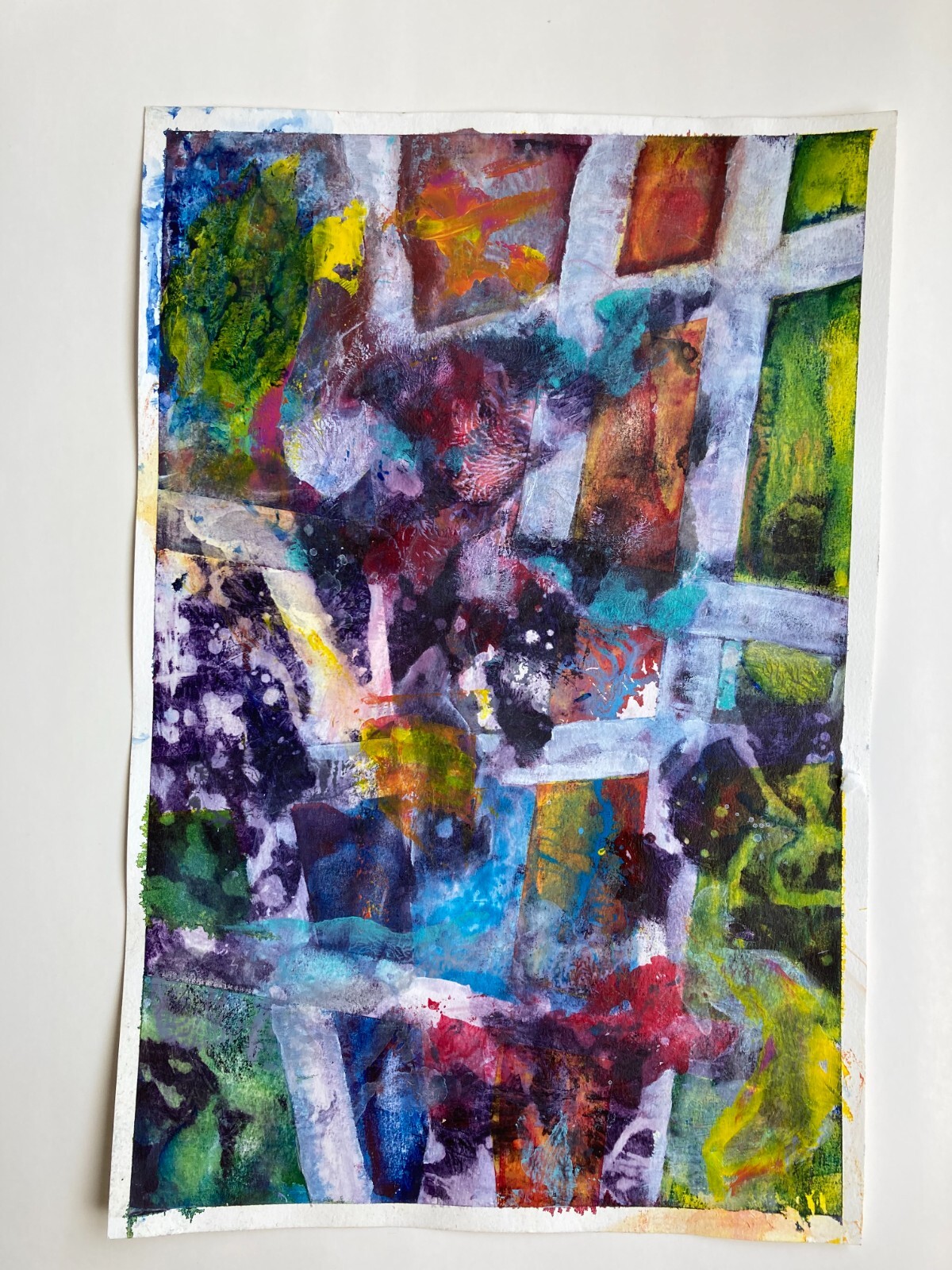 Christmas gift – Original Acrylic Painting- Freedom – 12″ * 18 «