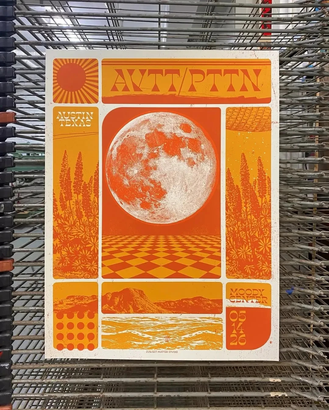 Folk Rock Band Poster Austin Texas 2026 Wall Art Print Decor Photo Glossy