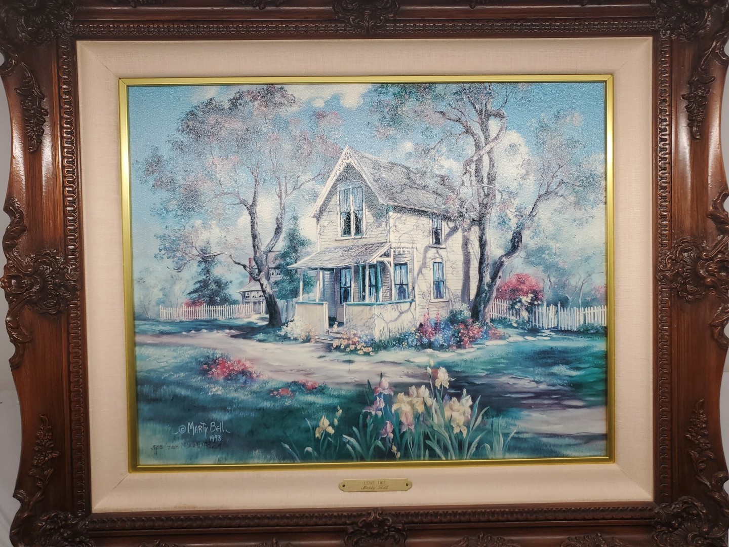 Marty Bell “LOVE TIDE” – Limited Edition Canvas #505/750 –With Certificate 16×20