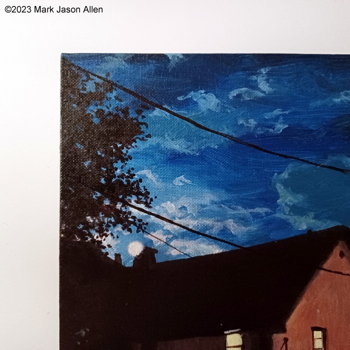 Original Painting Direct from Artist – 8 in. x 10 in. Acrylic on Canvas Panel