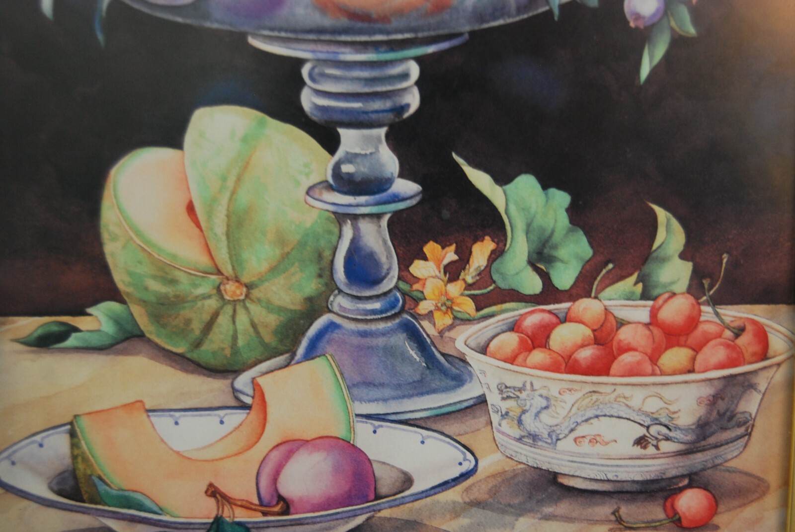 2 x VINTAGE LITHOGRAPHS PRINTS SPRING & SUMMER THE FOUR SEASONS BY YURIKO TAKATA