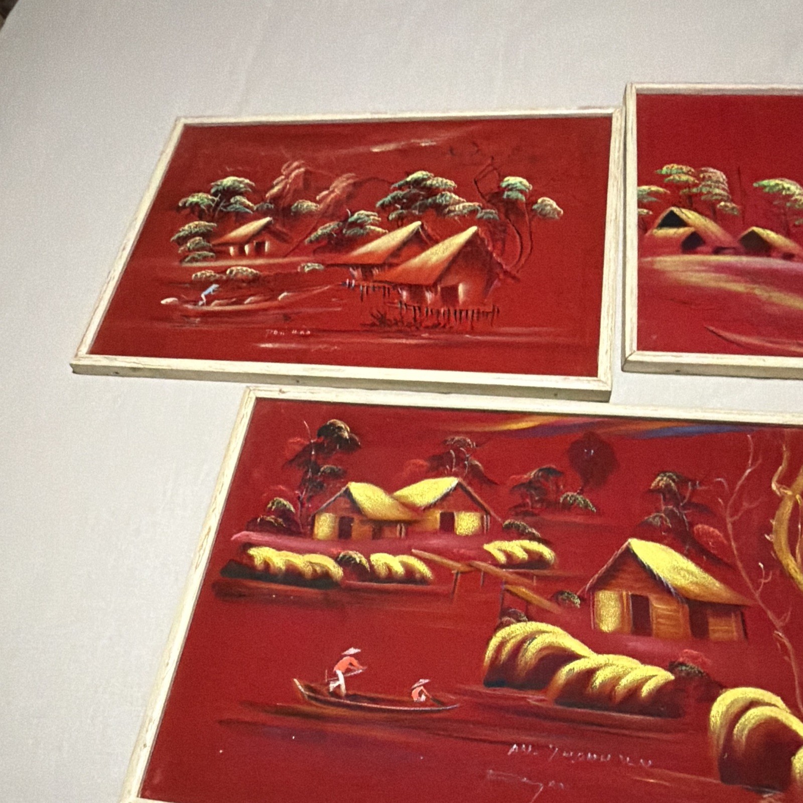 Vintage oriental art