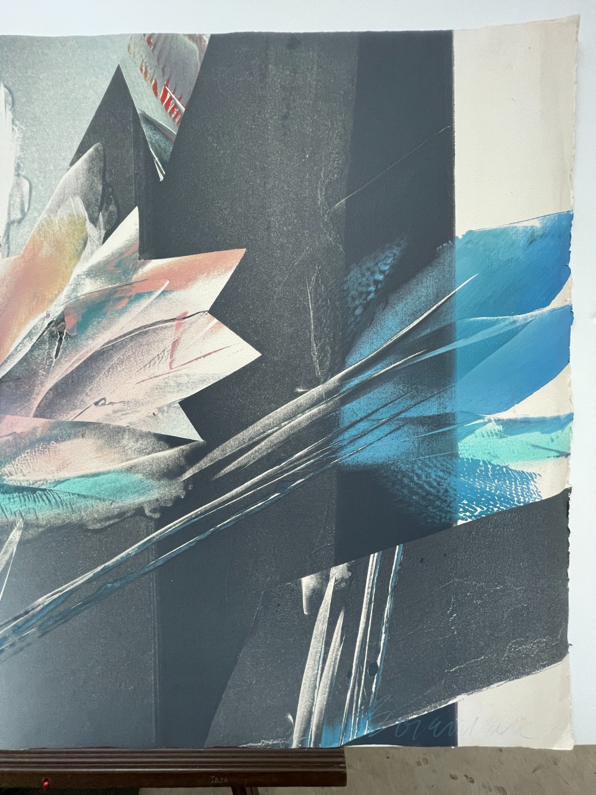 Robert «Bob» Boreman «Untitled» Edition: 1/1 II Serigraph Artwork