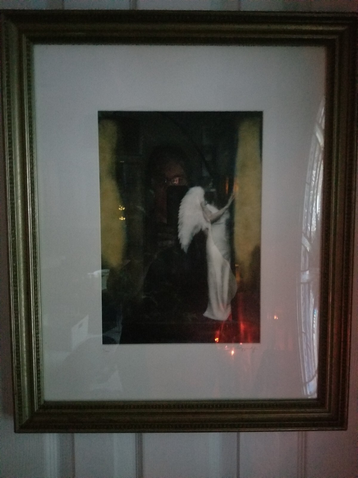 Laurie Coppedge «Evergreen Angel» hand painted, signed, numbered