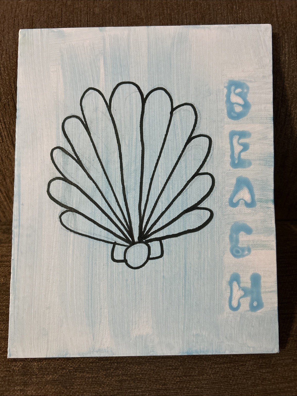 Canvas art- Beach By Avery