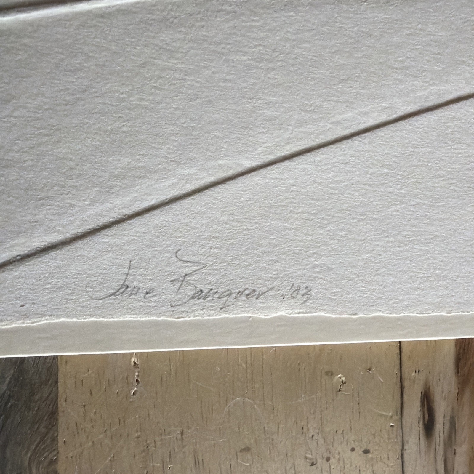 Jane Banquer: Embossed Paper Sailboat, Spanish Artist, Signed And Numbered 6/225