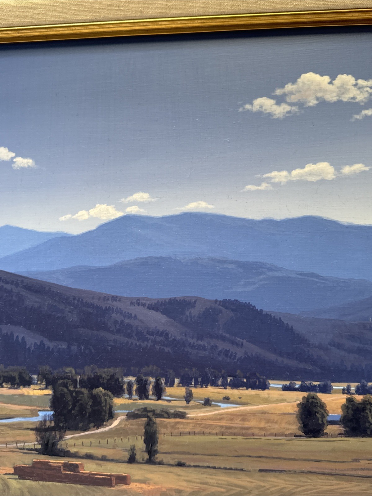JOHN D COGAN PAINTING LANDSCAPE REALISTIC REALISM AMERICAN PLEIN AIR FAMOUS OIL