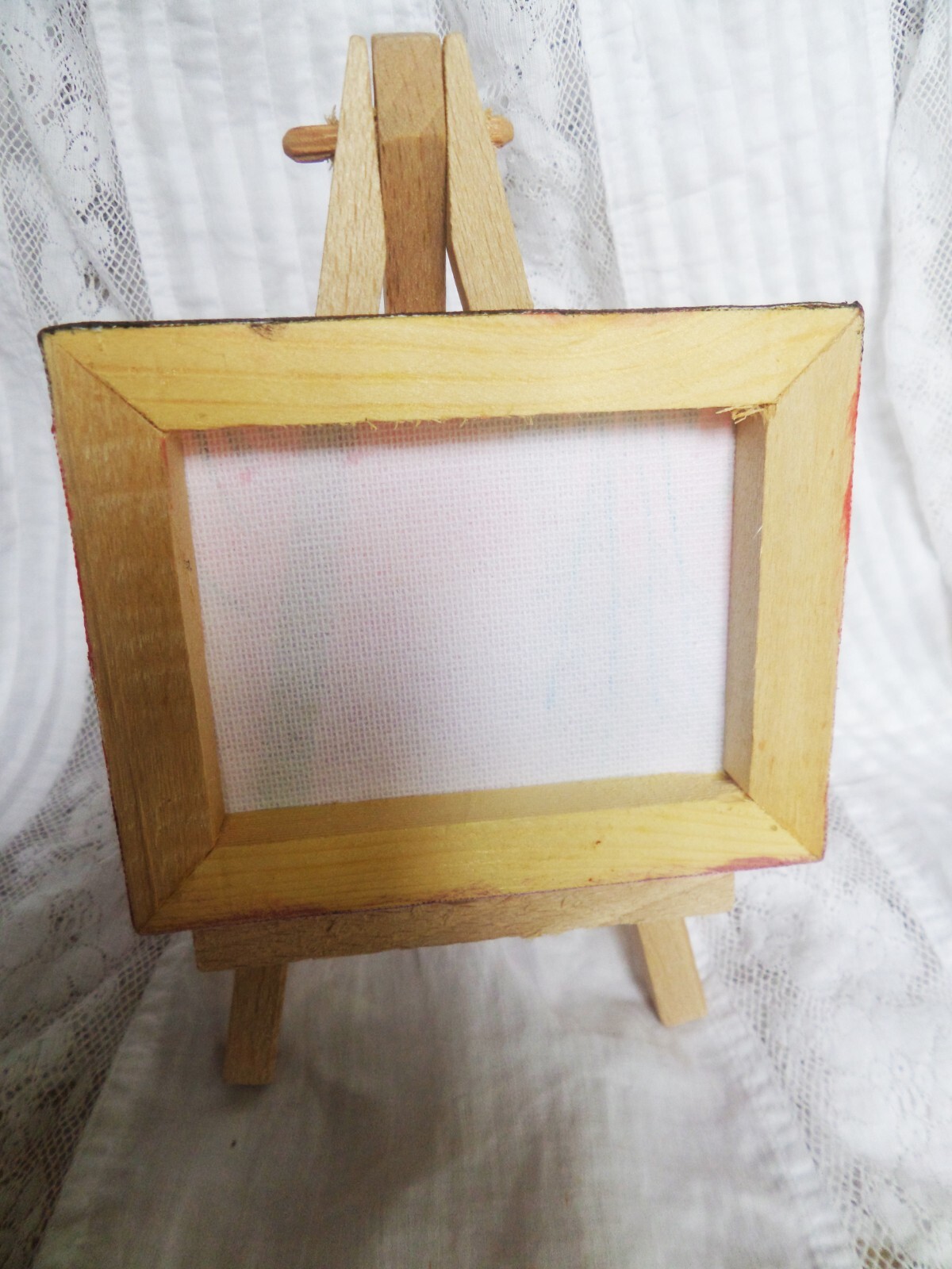 Endless Horizon Mini Display Easel stand Original Acrylic Canvas painting A050