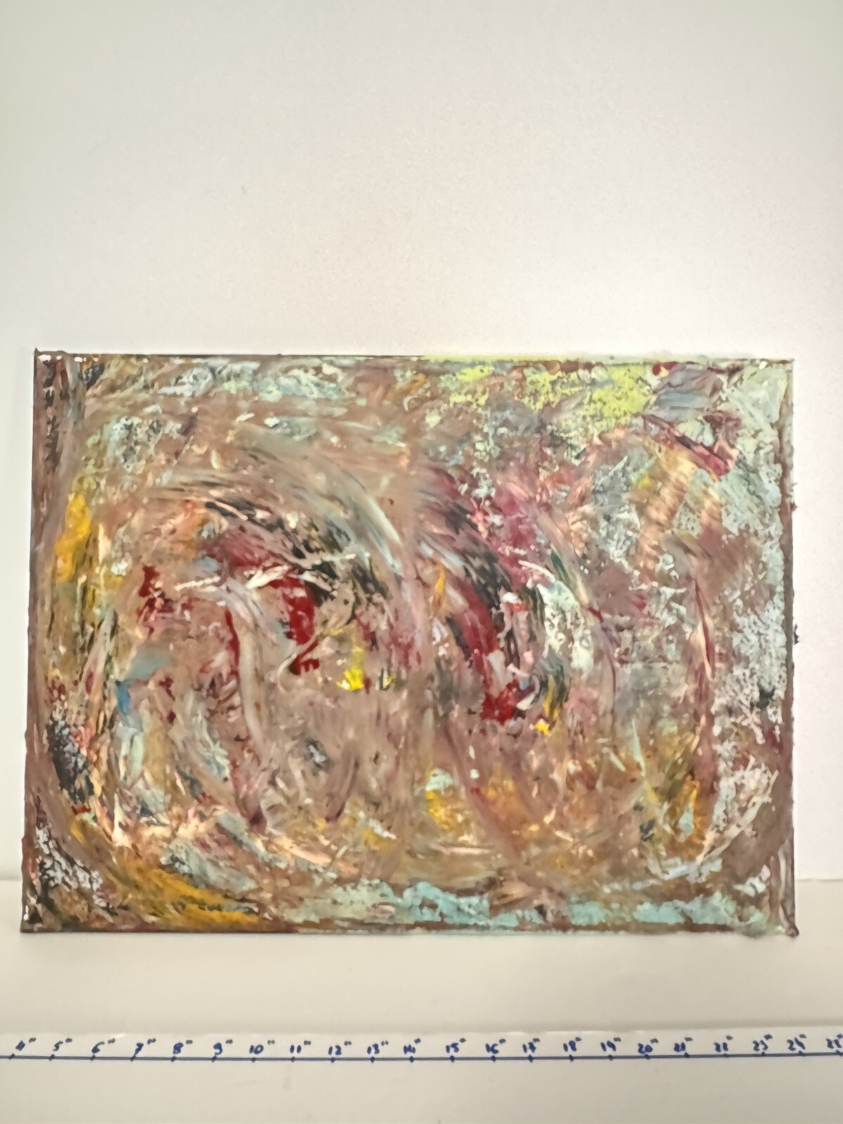 Abstract Artwork – Unique Modern Painting – Unknown Artist – Colorful Wall Art