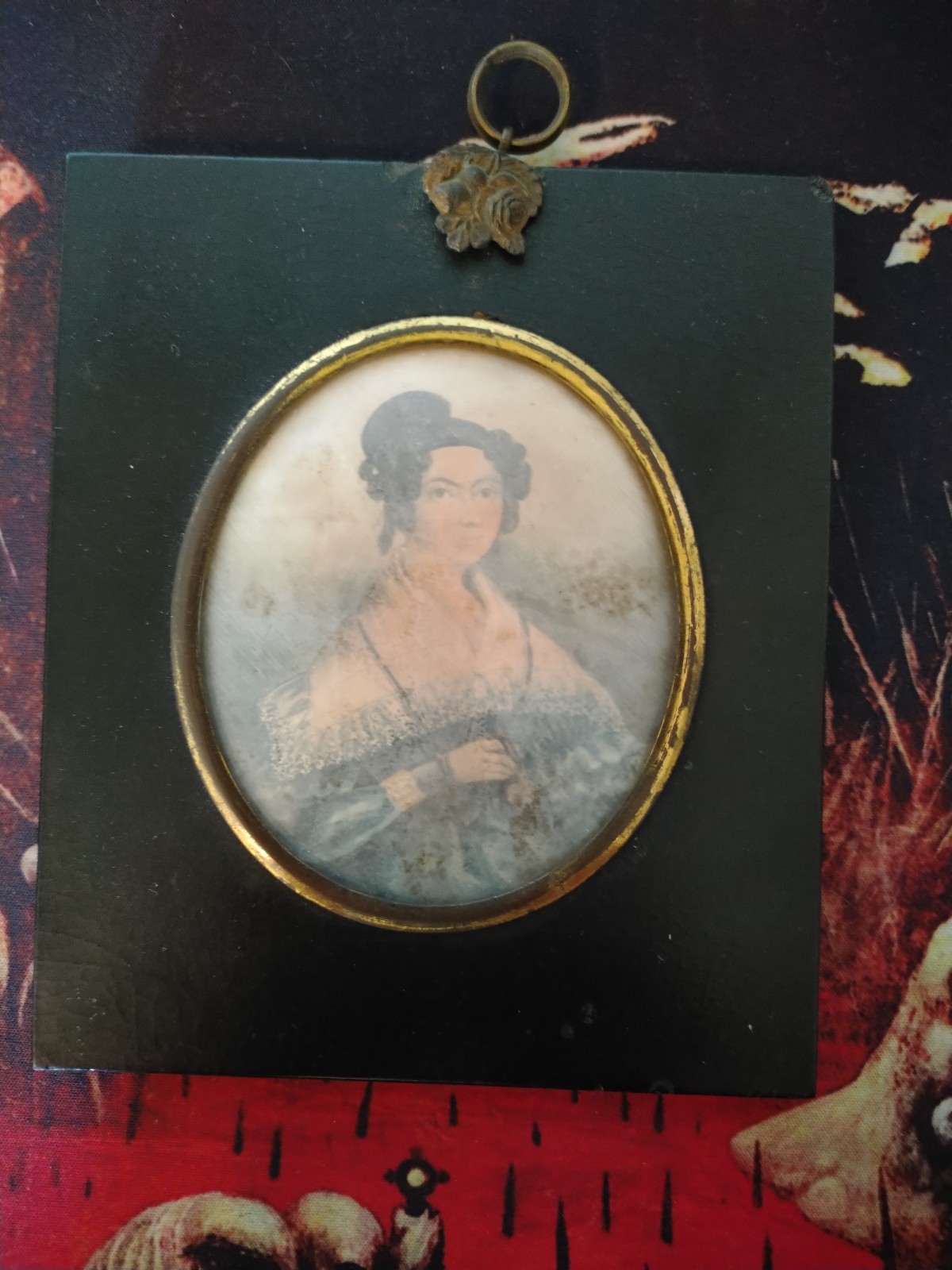 19th Century Miniature Portrait Georgian Style