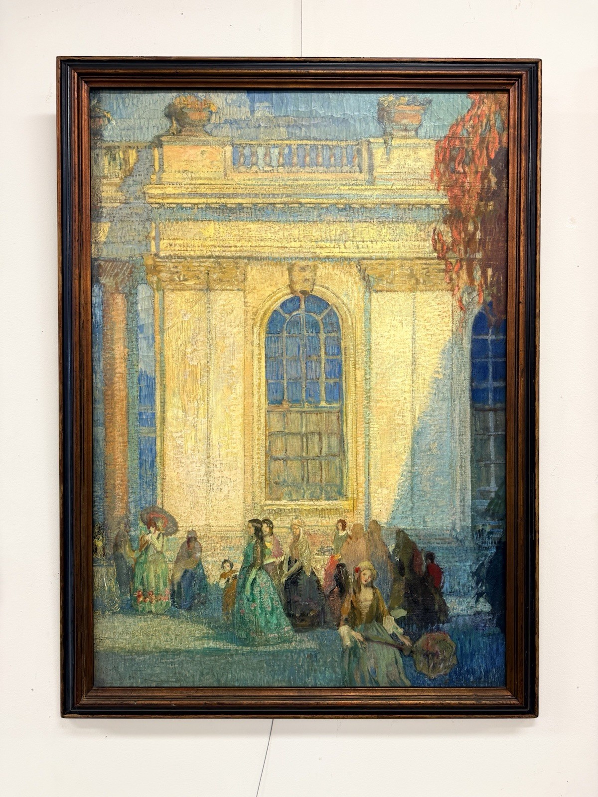 Stunning Signed Original Early 20th C European Oil Painting Post Impressionist