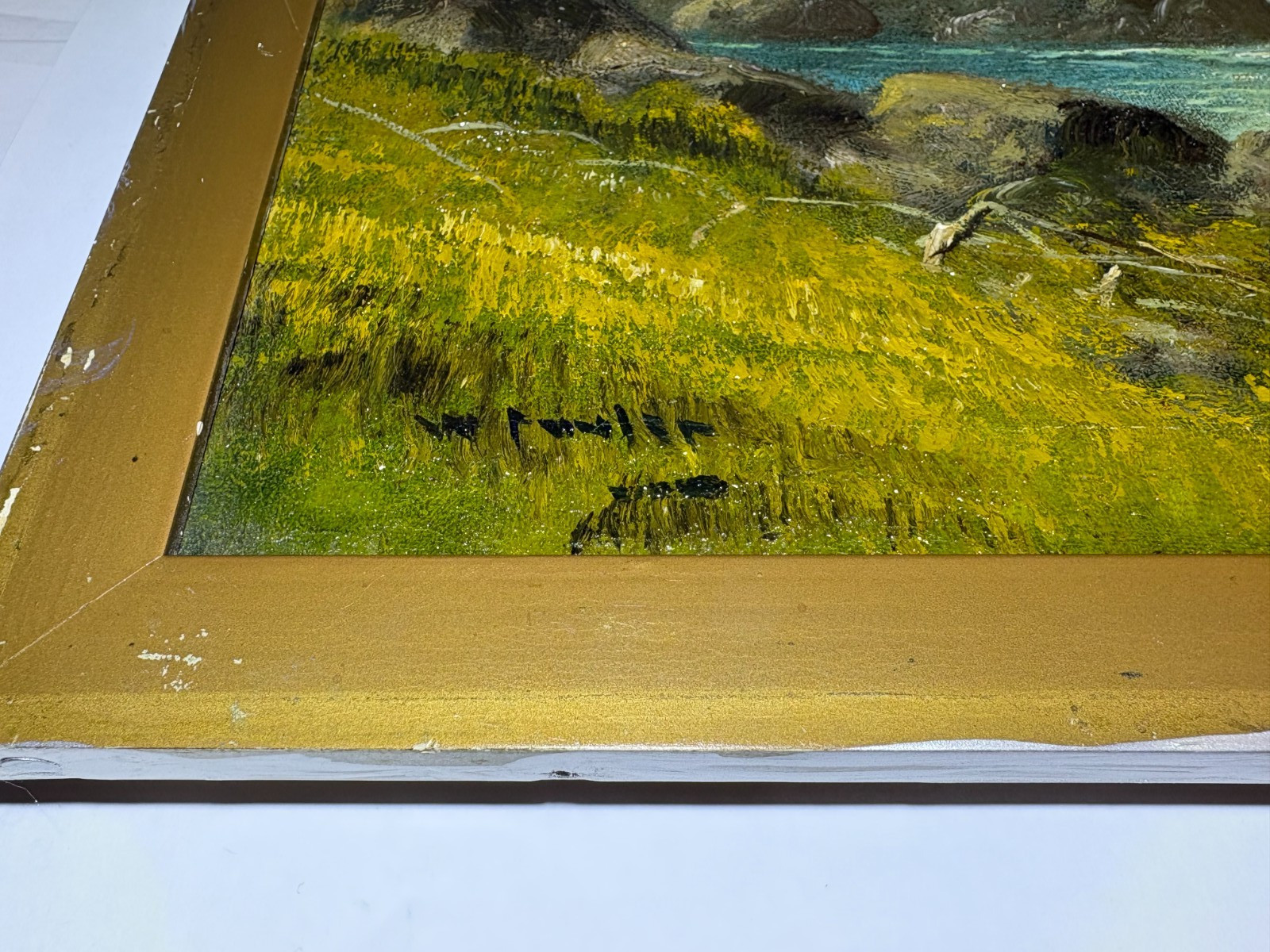 Fowler, William- English Artist Active 1825-1867 Orig Oil on Canvas Landscape