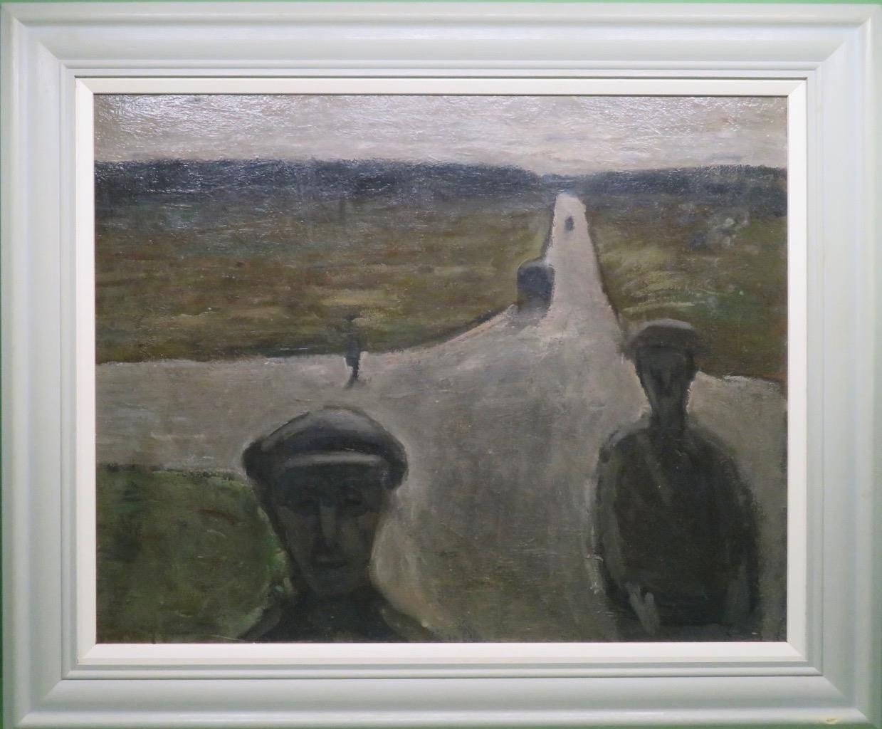 HAROLD CHEESMAN RWS (1915-1982) Large oil painting WORLD WAR 2 Military Interest