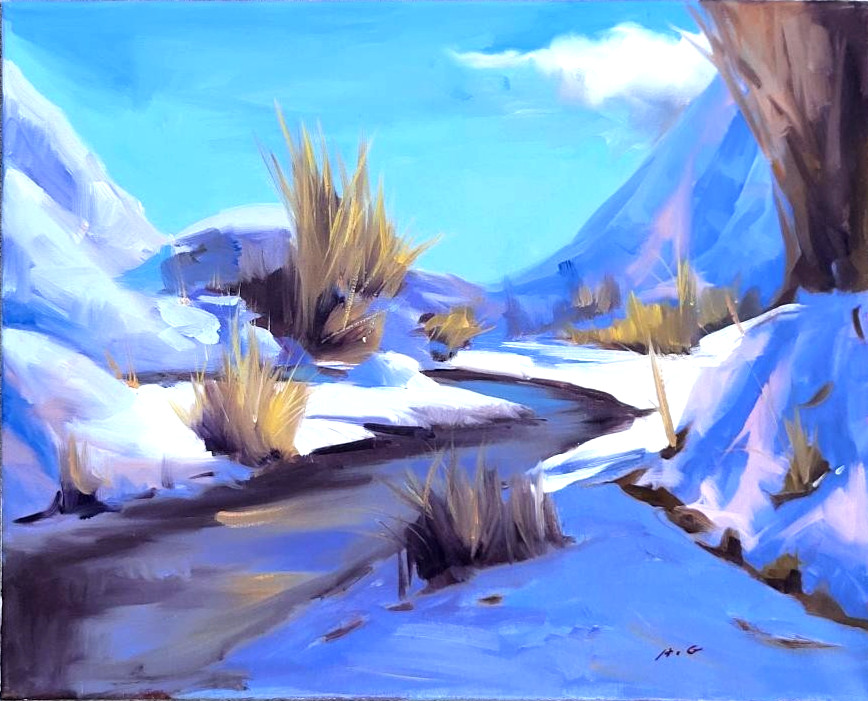 Ali Ghassan Colorado Western Mountain Landscape (I)