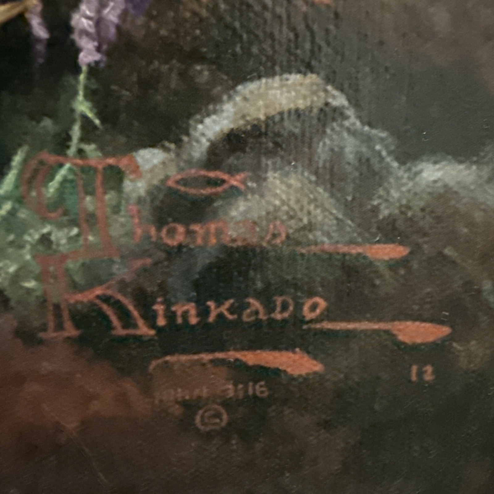 Thomas Kinkade Certified Limited Edition «Mountain Majesty” /3950 (w/COA)