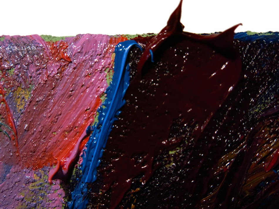 ORIGINAL OIL█PAINTING VINTAGE█ART SIGNED POP OUTSIDER BEACH█WOMAN GIRL HAT FAUVE