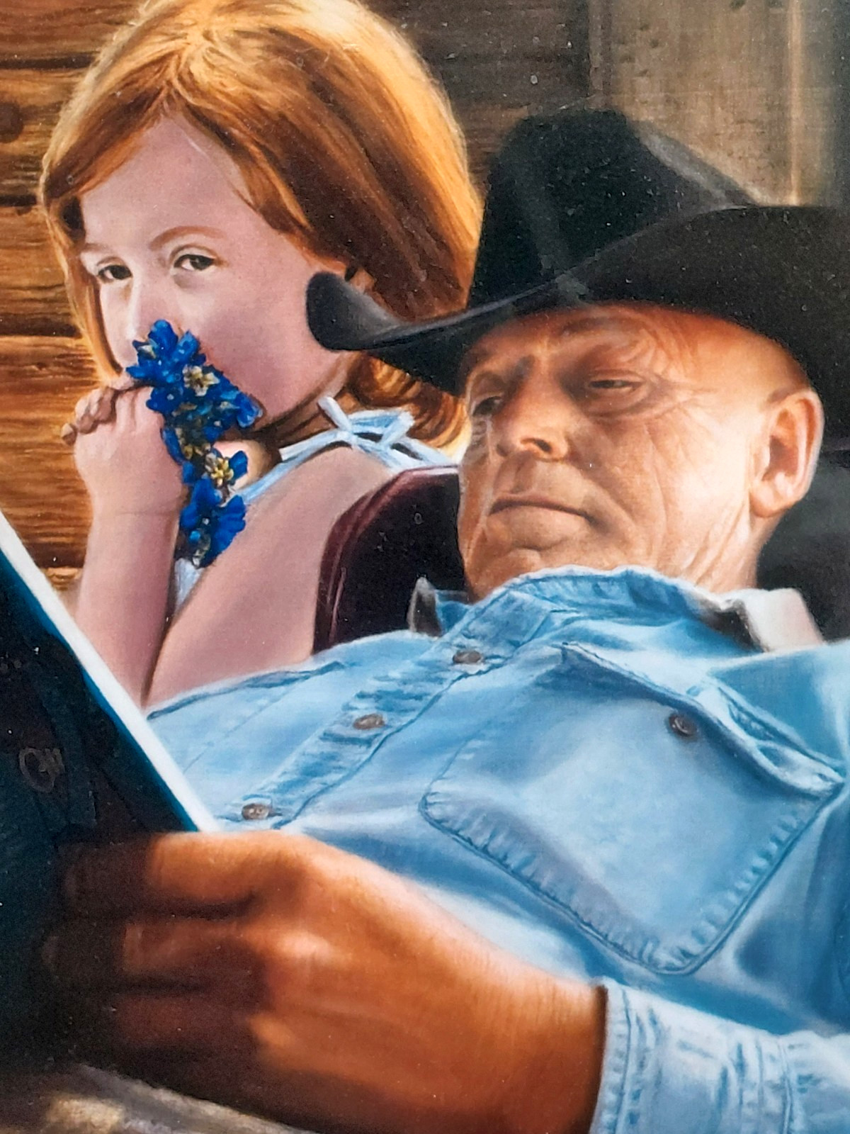 LOVELESS – «STORY TIME» on paper 11 X 14 print reproduction with matting