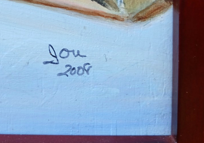 Andrew Carnegie Library, in Baker, Oregon, Painted by Lori, 2009, Well Framed