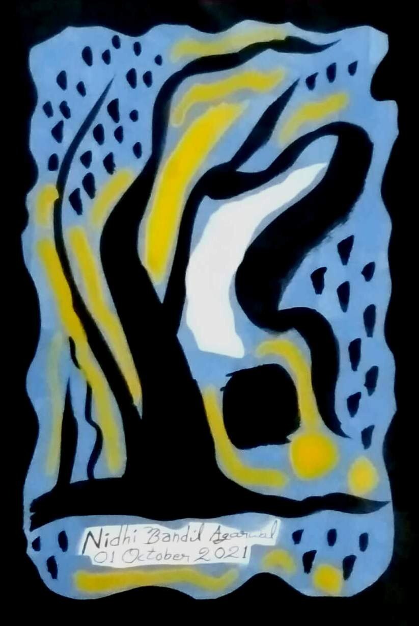 Original Painting Made & Signed By World Fame Artist Nidhi Bandil Agarwal Jaipur