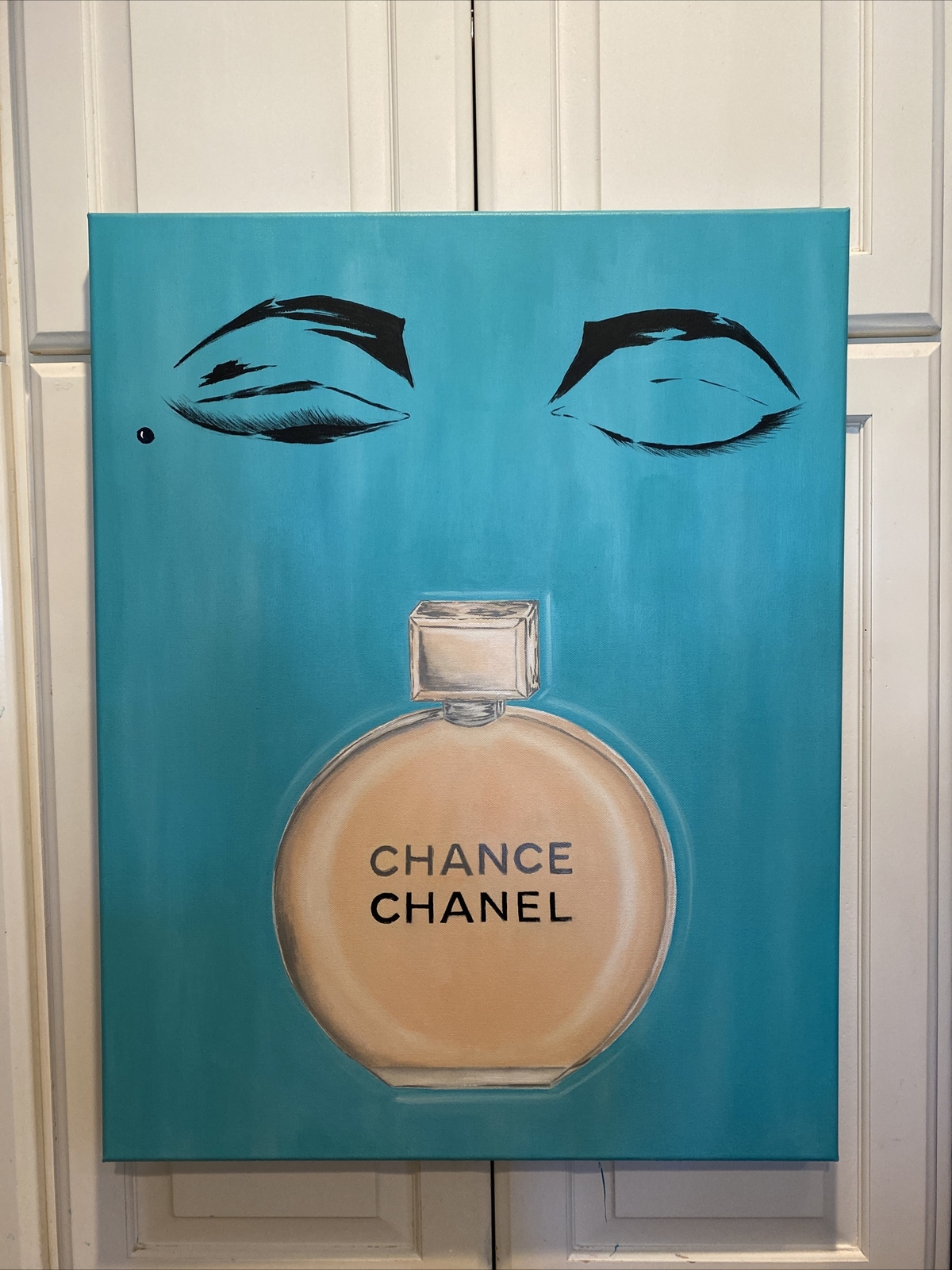 Original Chanel Acrylic Painting