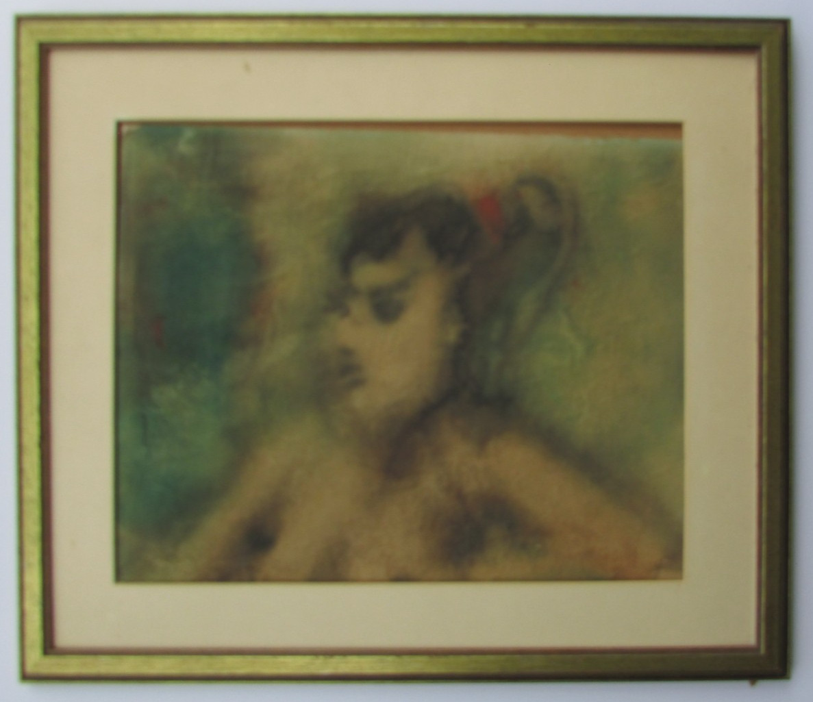 Anthony Autorino New Hope Bucks County Impressionist RARE early portrait woman