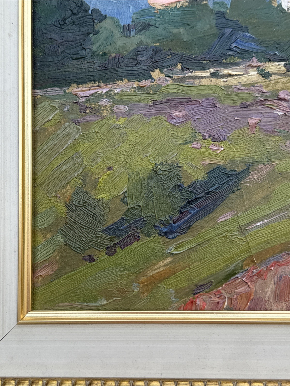BORIS EGOROV PAINTING LISTED UKRAINE UKRAINIAN IMPRESSIONIST LANDSCAPE FAMOUS