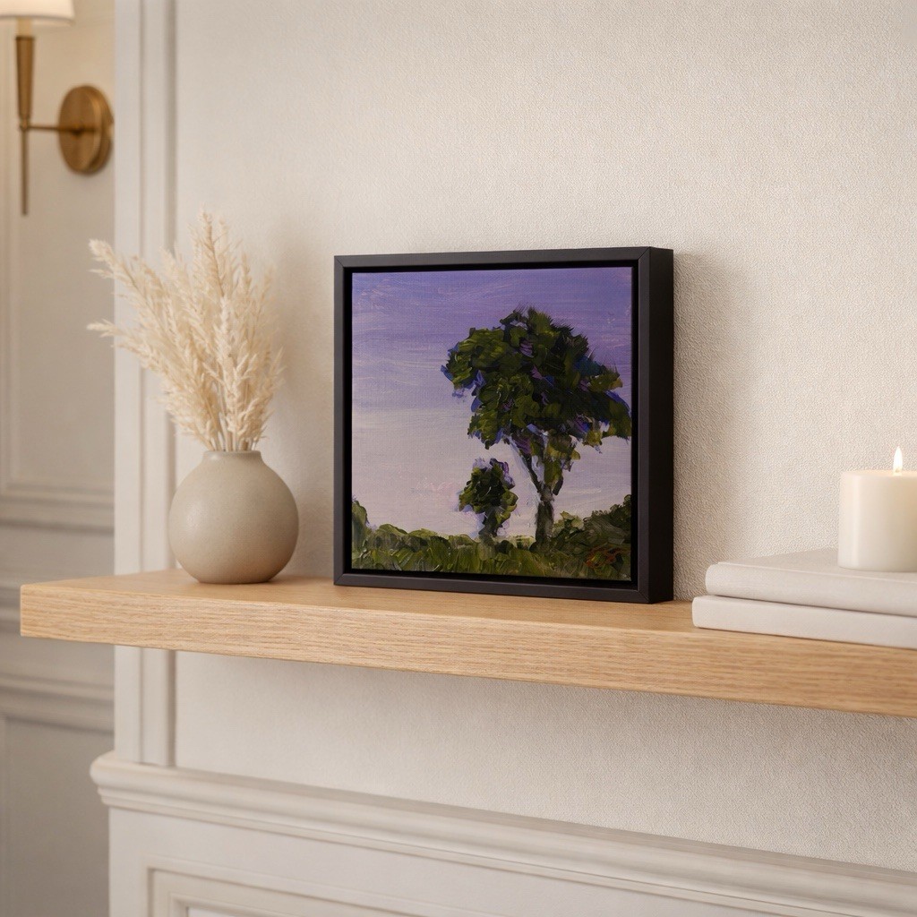 Original Impressionist Painting, Landscape Series #7, Nature Theme, Unframed