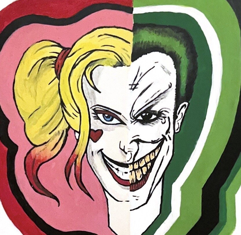 The joker and Harley Quinn