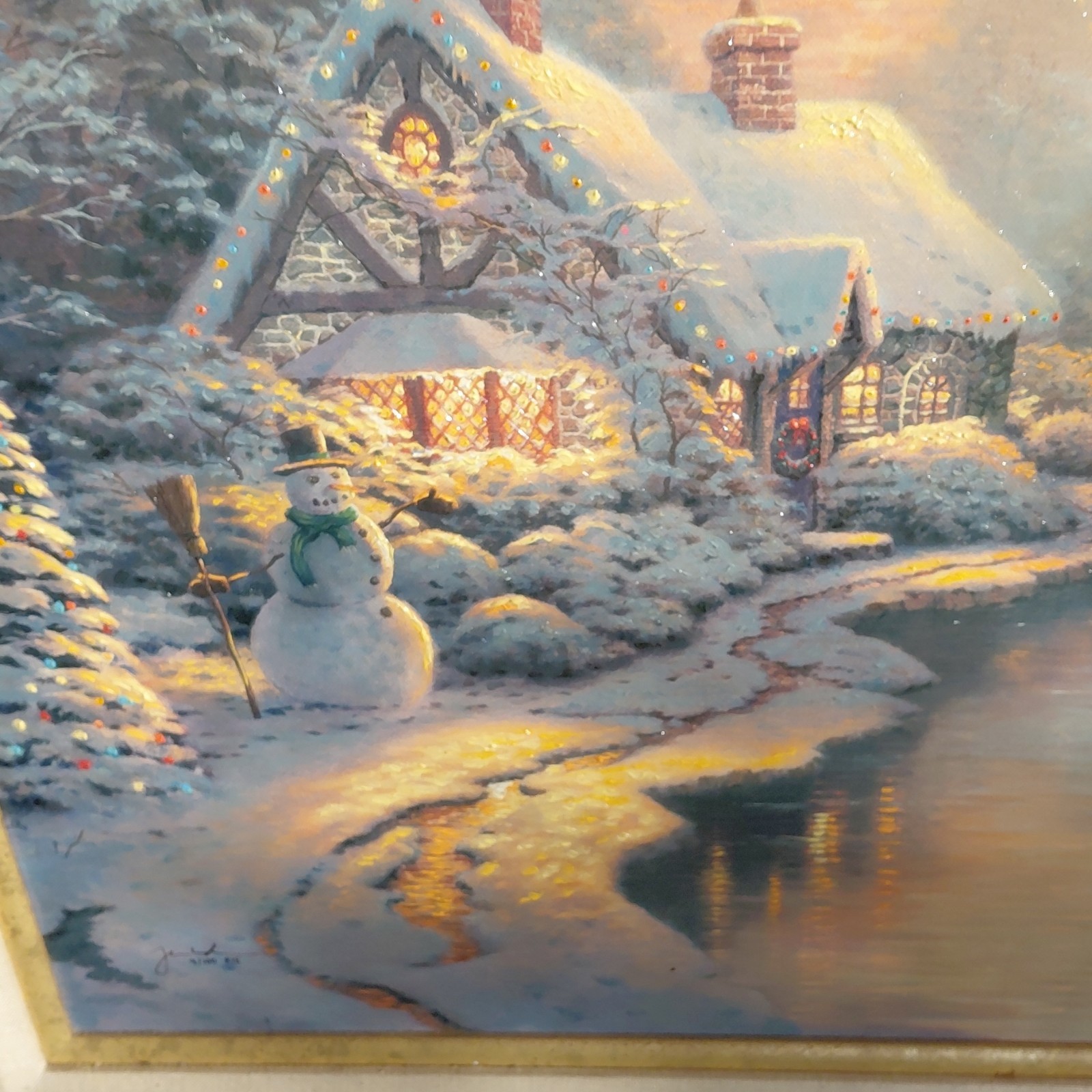 Thomas kincaid. a christmas evening