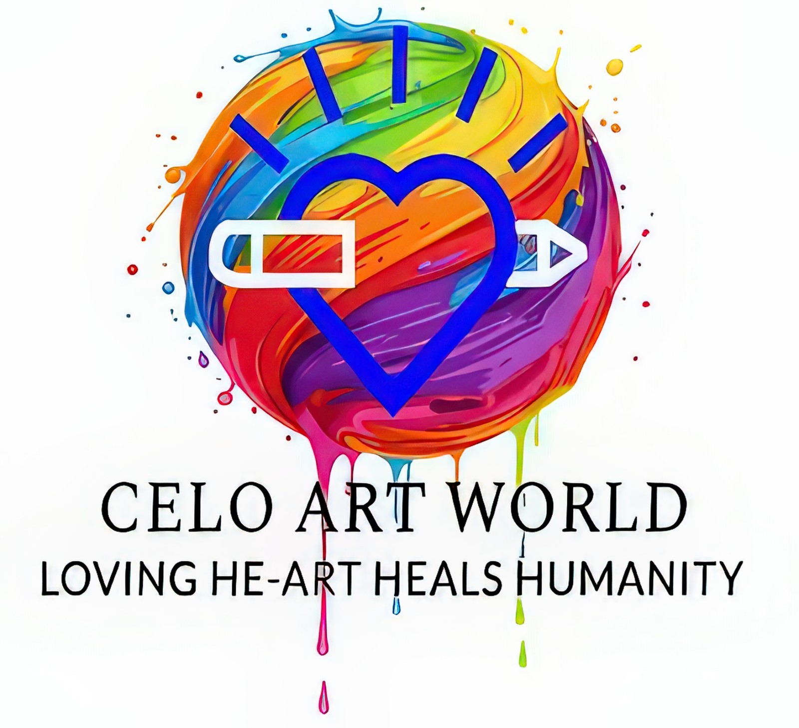 CELO ORIGINAL ACRYLIC ON CANVAS «EVIL EYE PROTECTION» 36″x27″