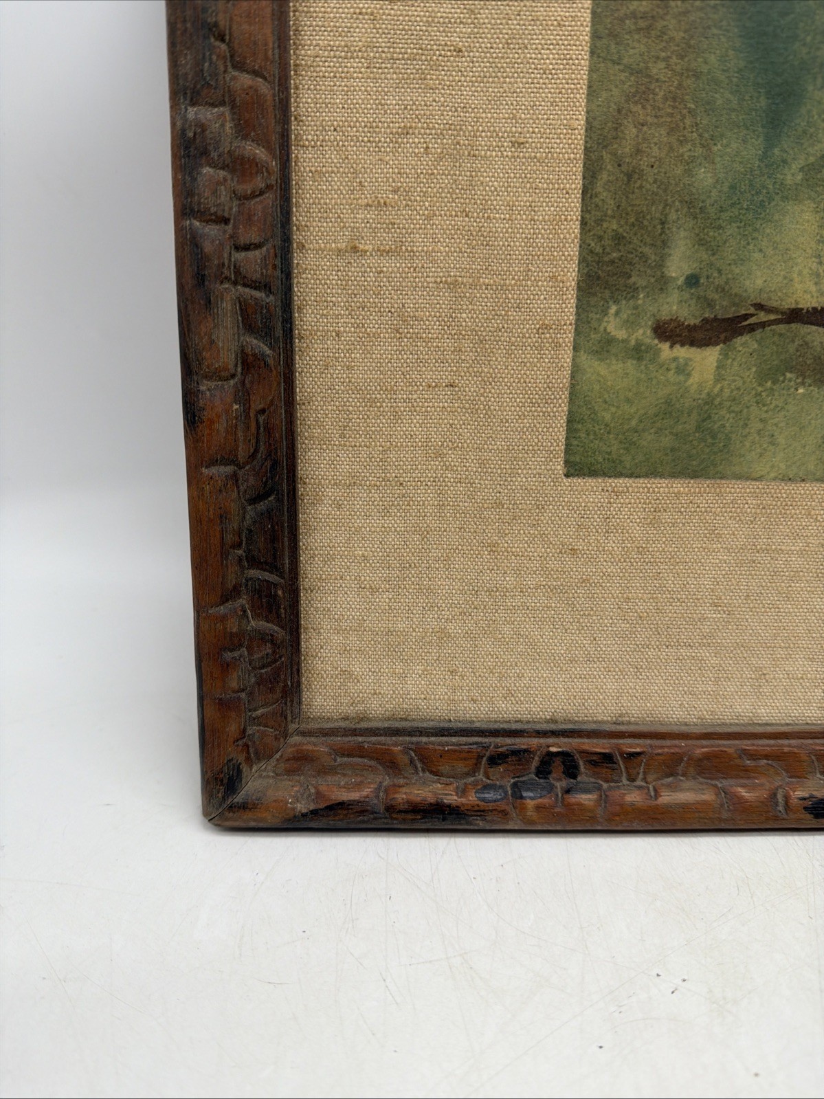 E Engelbert Schoner Signed German Impressionist Pair Owls Forest Listed Artist
