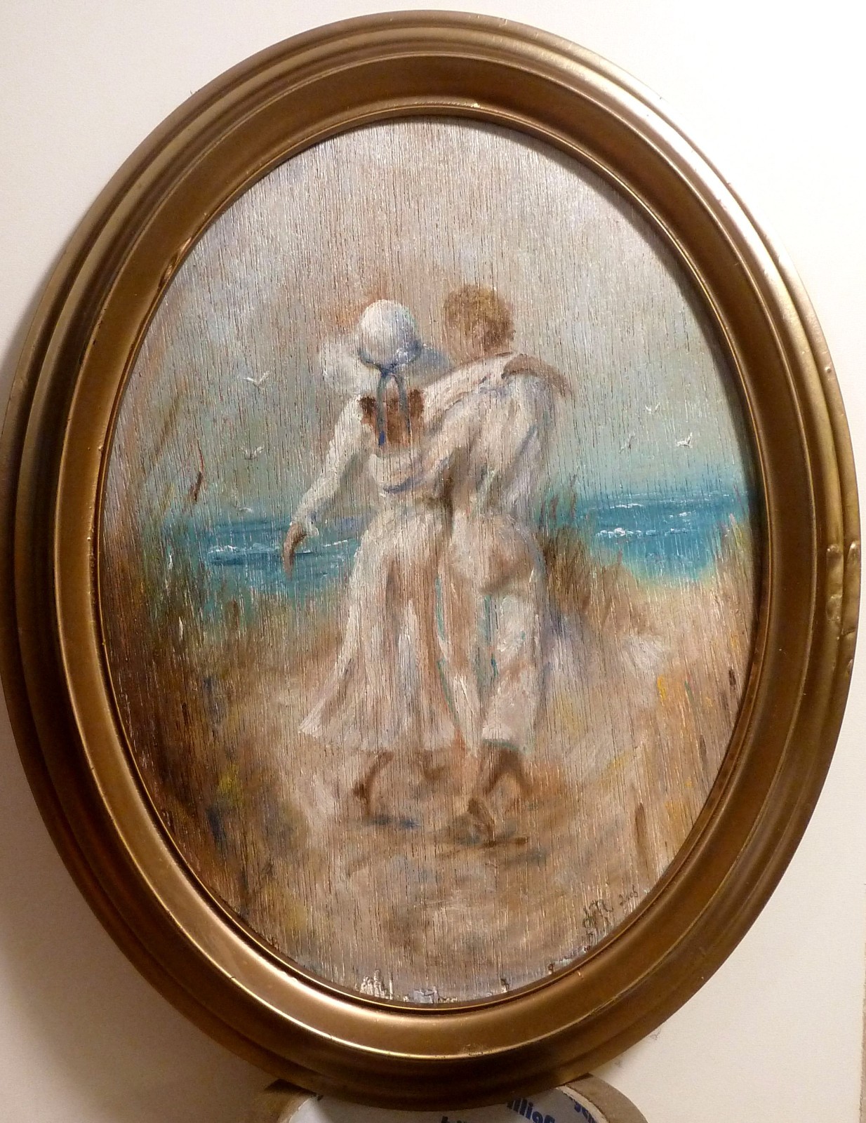 LILLIAN?? LOVERS AT THE BEACH
