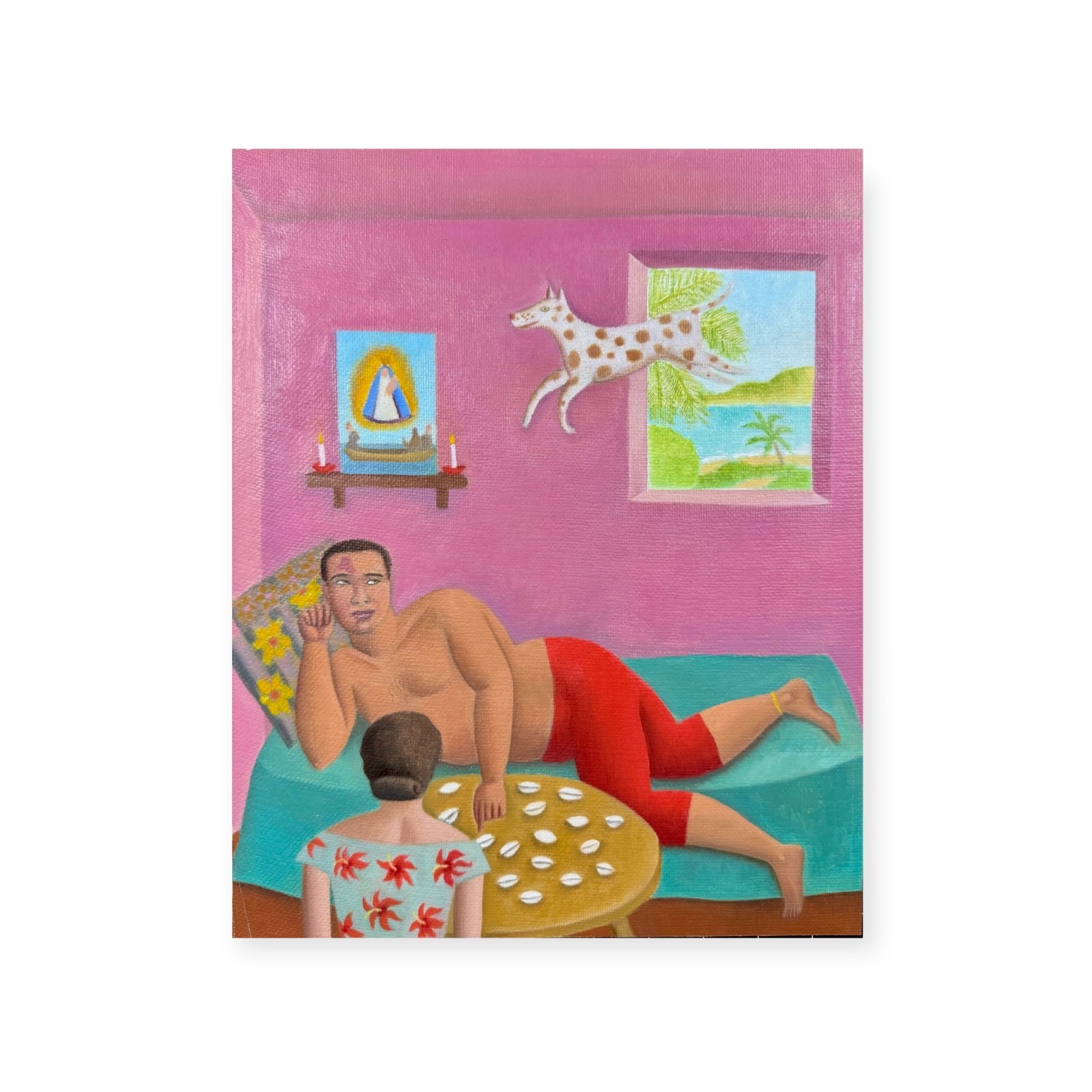 ANONYMOUS. Painting. Contemporary art. Cuban Art. Collectable