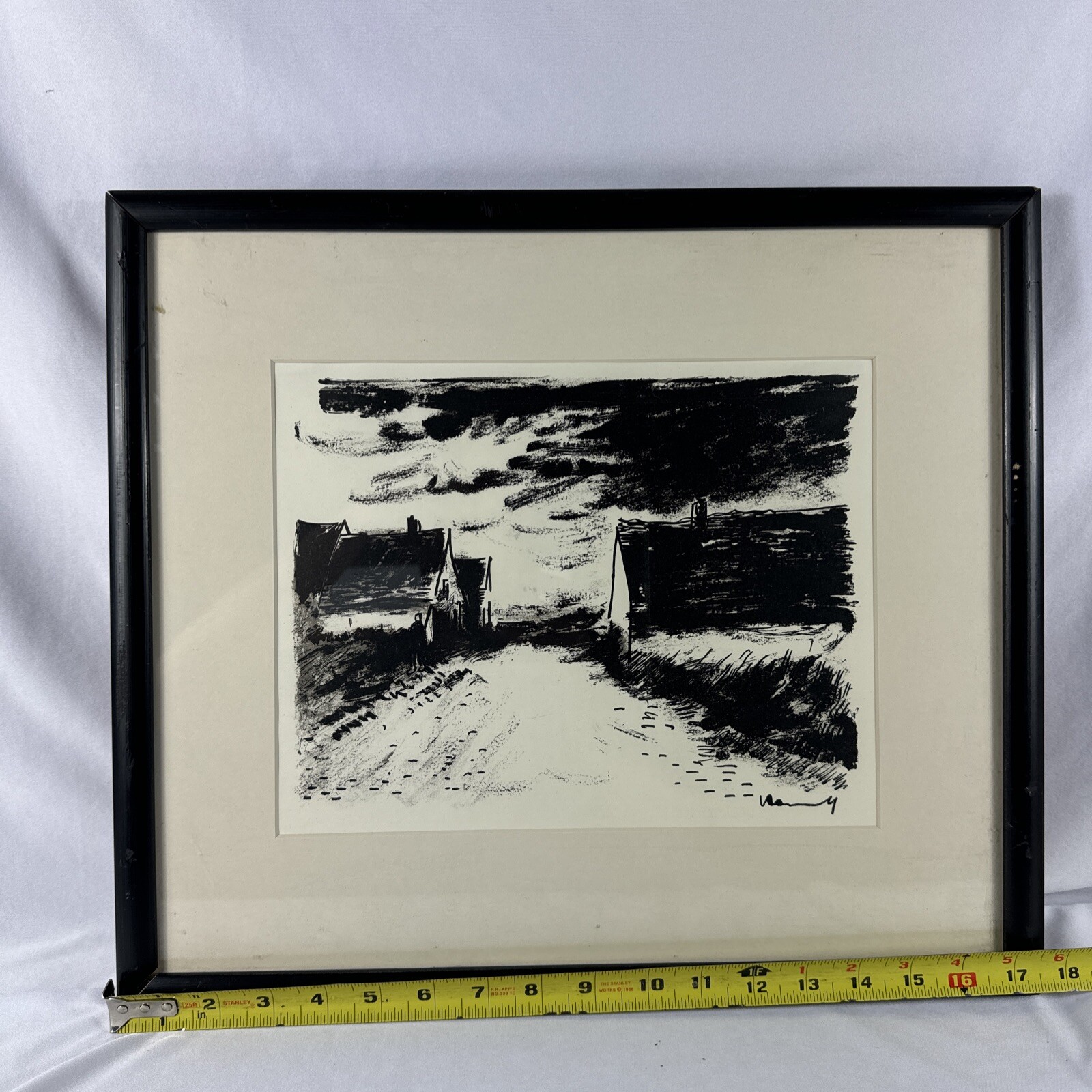 Maurice de Vlaminck Modernism Impressionism French Artist Maisons Dans La Beauce
