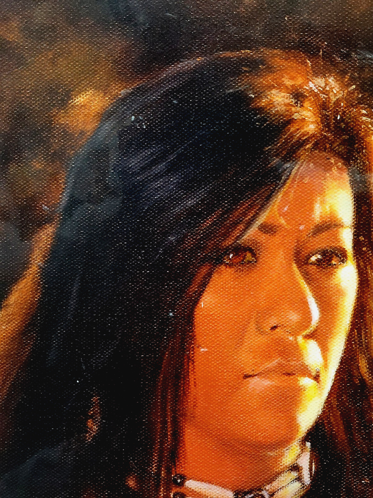 LOVELESS – «GOLDEN LIGHT» on paper 11 X 14 print reproduction with matting