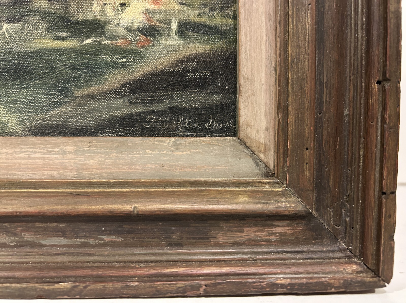 PENNSYLVANIA IMPRESSIONIST LANDSCAPE PAINTING Fairmount Park EXHIBITED PAFA