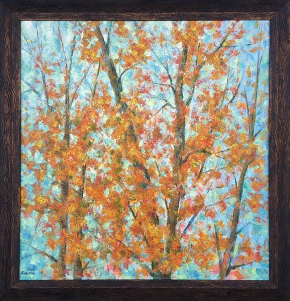 Autumn Day | Oil on Cardboard | Painting