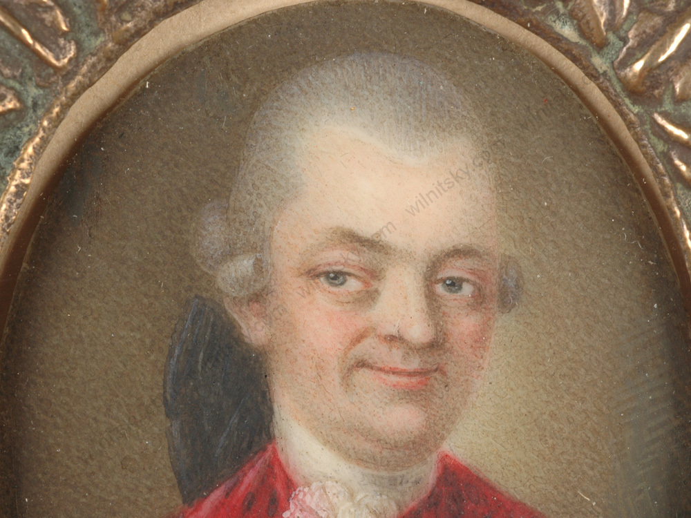 Daniel Nikolaus Chodowiecki (1726-1801)-Attrib. «Gentleman in home dress», ~1765