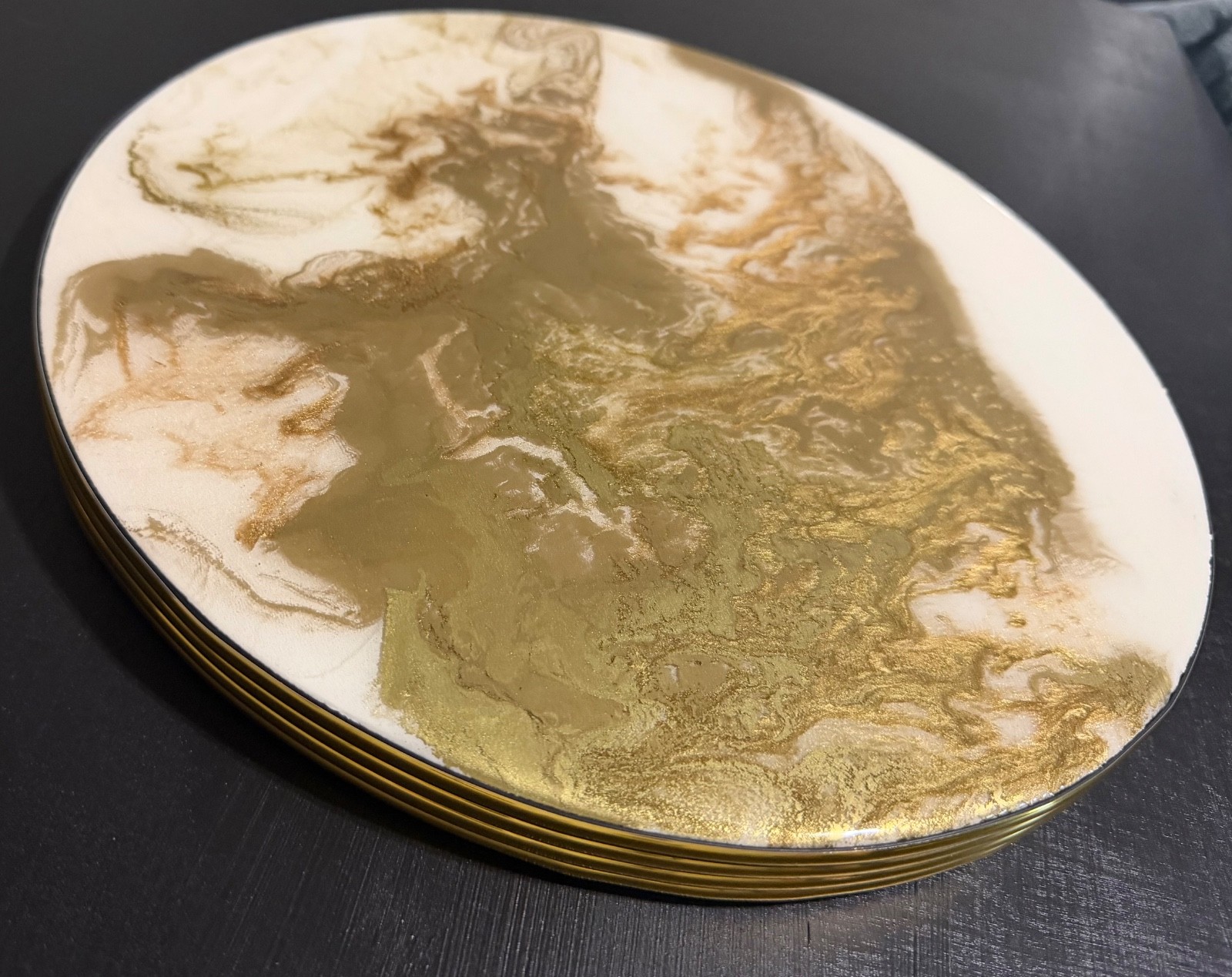 Dusted Gold Wall Decor