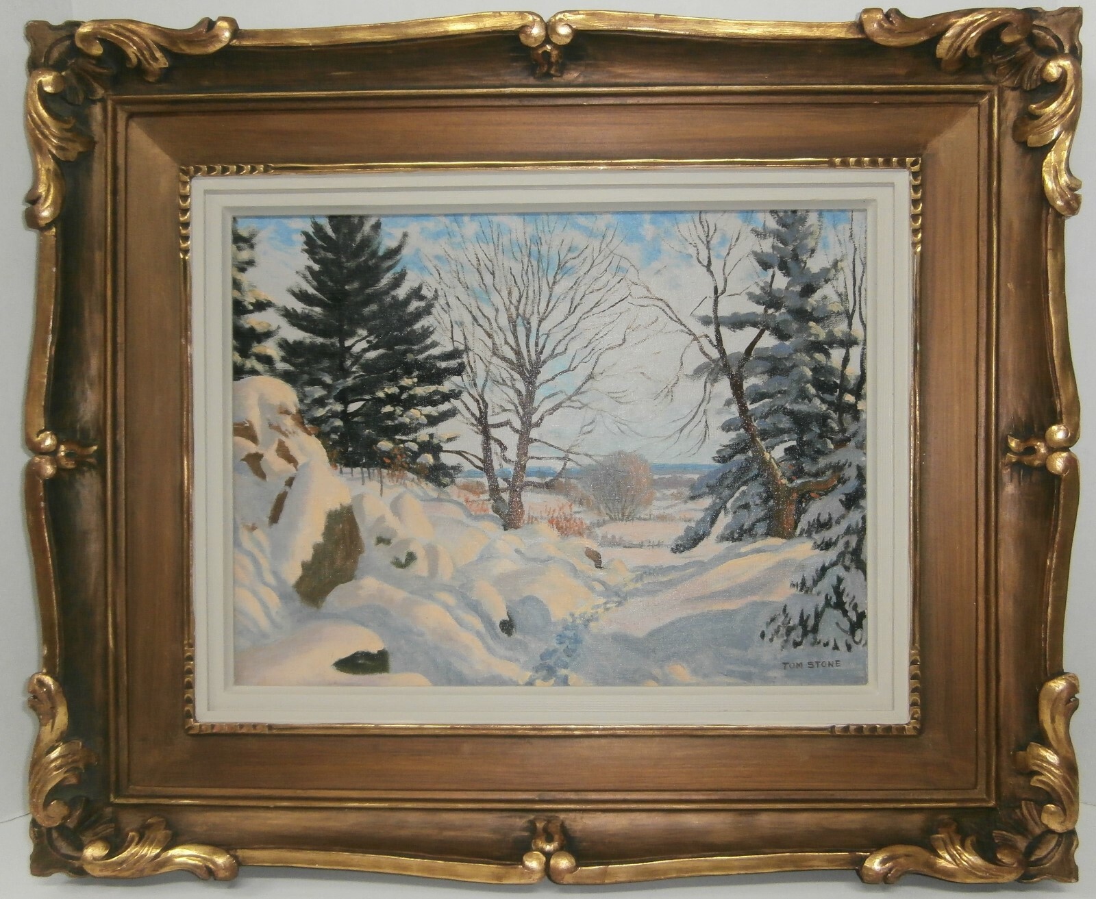 «SNOWSHOE TRAIL»-CALEDON-1930’s – TOM STONE(1894-1978)