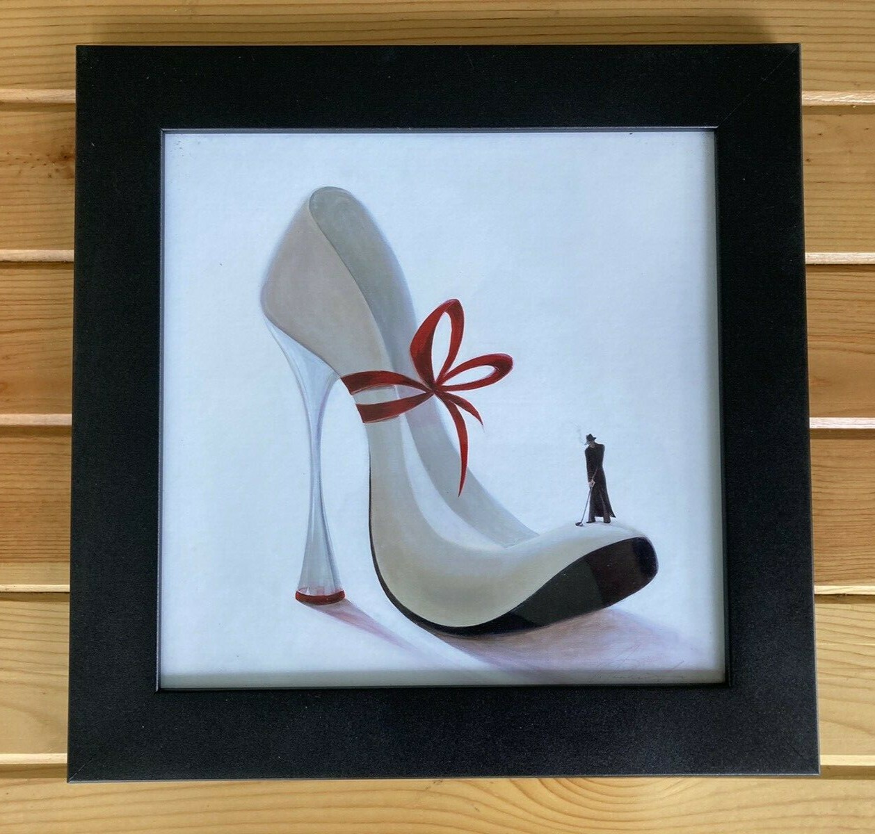 Inna Panasenko – 2005 «High Heels – Romance» Framed Print 15×15 in.