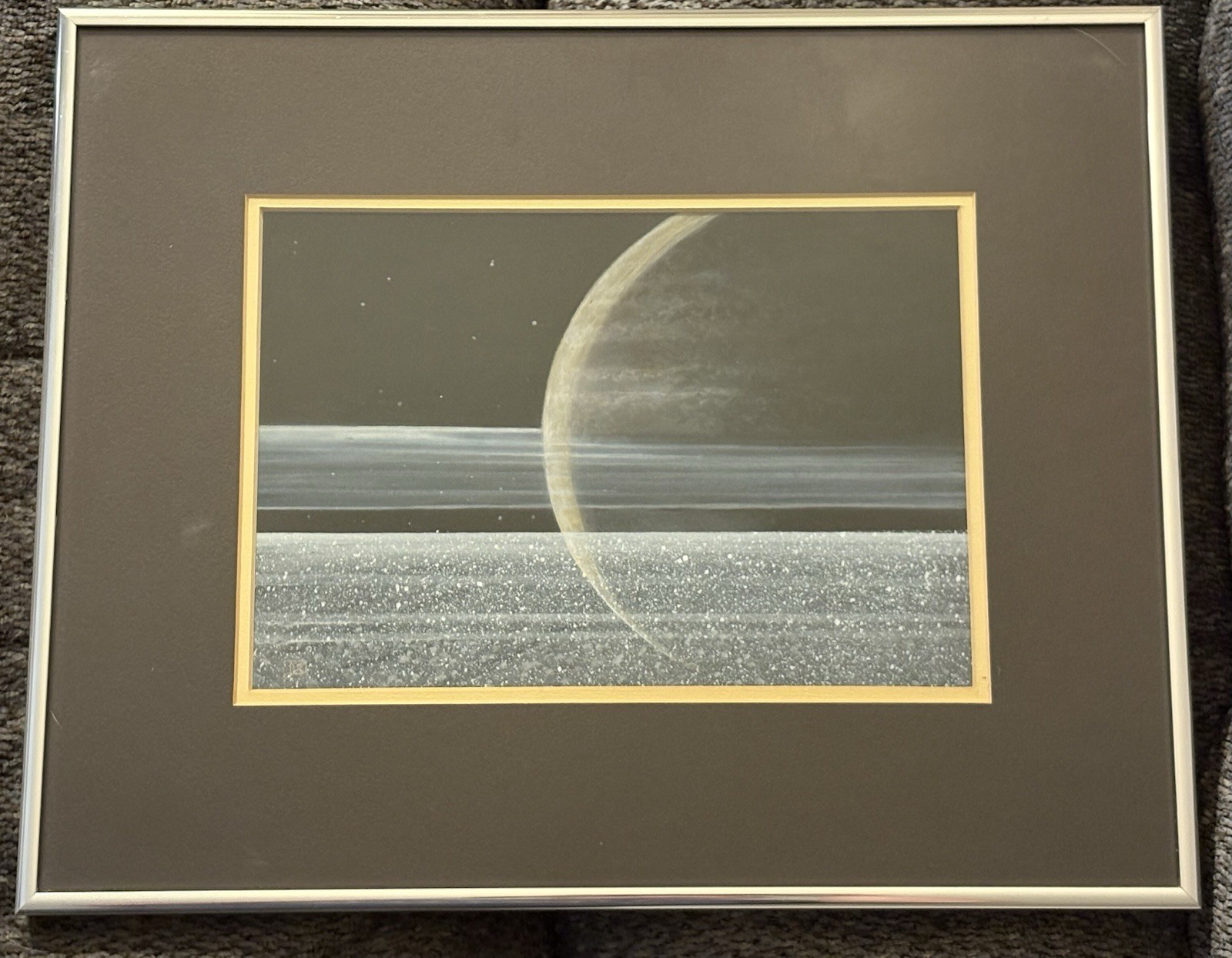 Don Dixon Original Art Work Sci-fi Abstract Astrology Outer Space 1982 #2