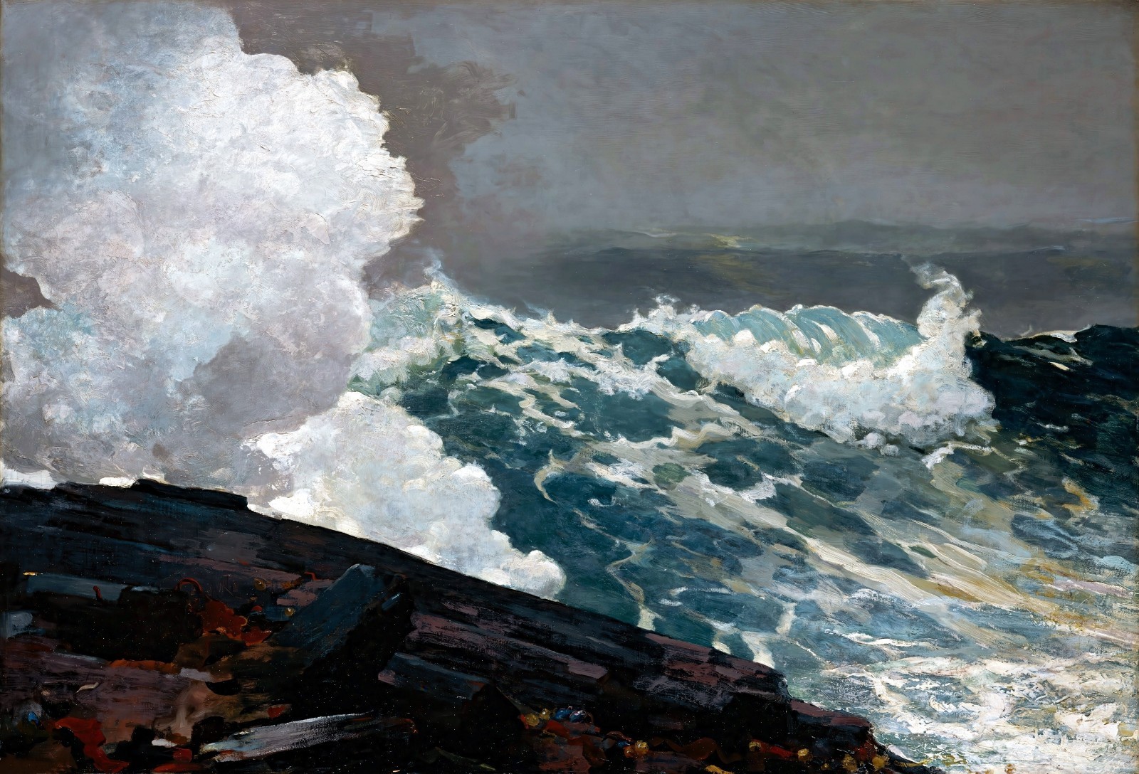 Winslow Homer Northeaster Painting Reproduction – Giclee Canvas/Paper/Stretched
