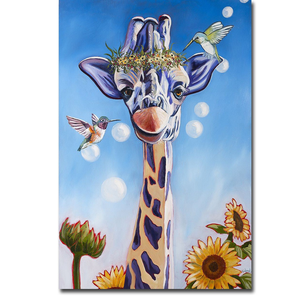 Friends in High Places by Wronski Gallery-Wrapped Canvas Giclee (45 in x 30 in)