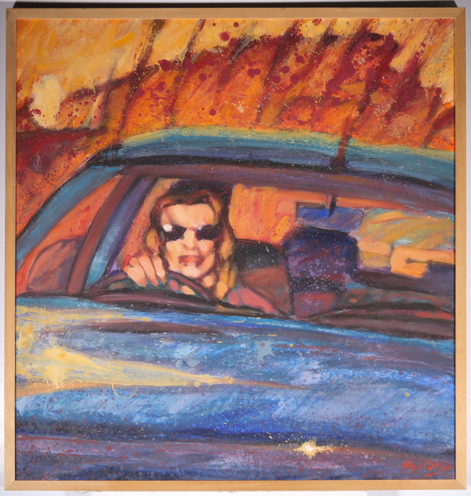 Clifford Hanley (1948-2021) – 1997 Oil, And If You Cut Me Deeper